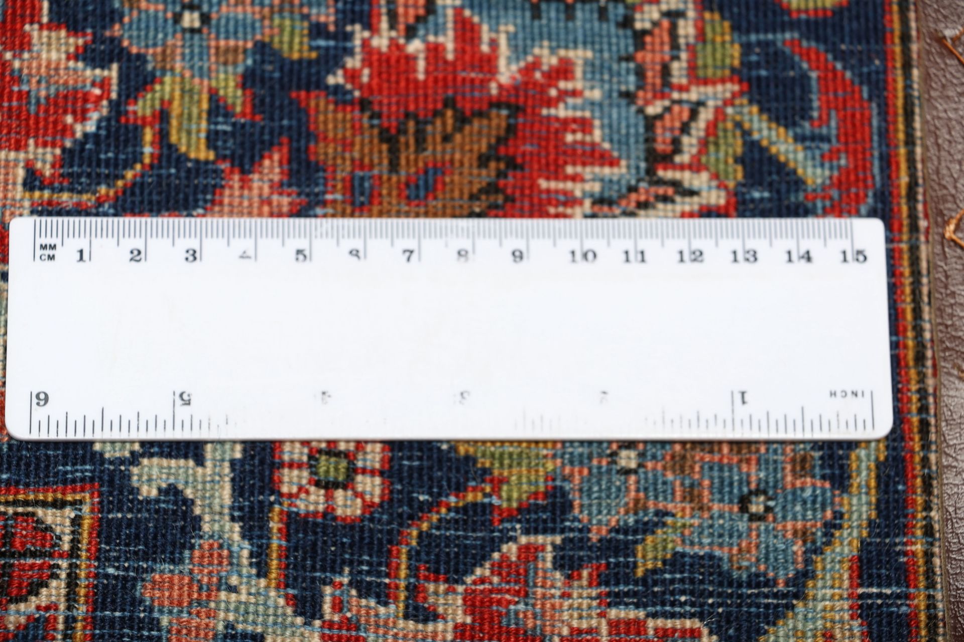 Kashan Perserteppich antik, 135 × 200 cm, Wolle