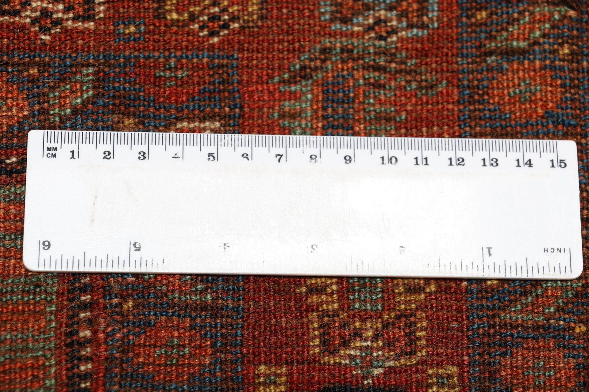 Antiker Qashqai Perserteppich, 132 × 180 cm, Wolle