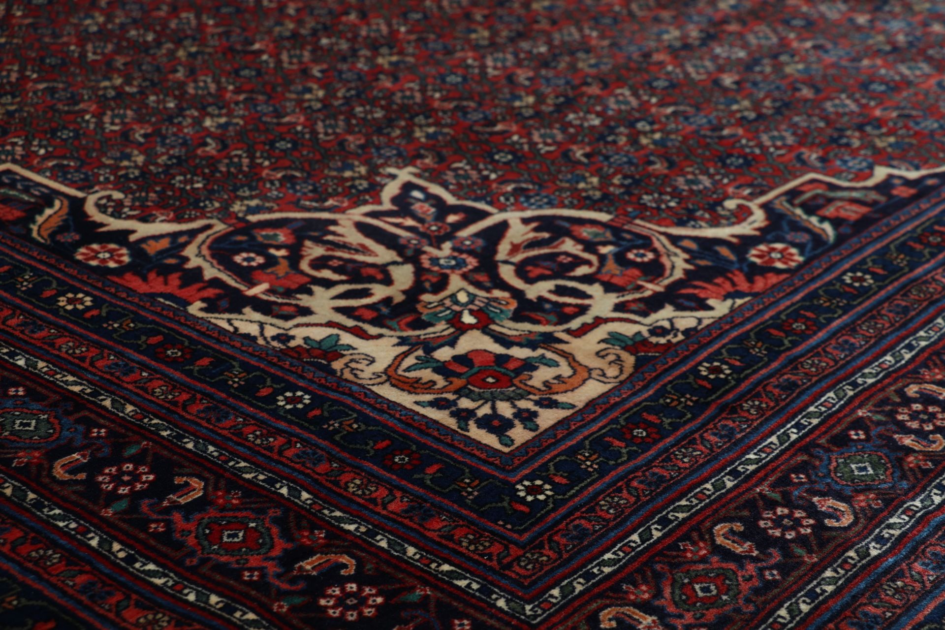 Bijar Perserteppich aus Iran, 258 × 361 cm