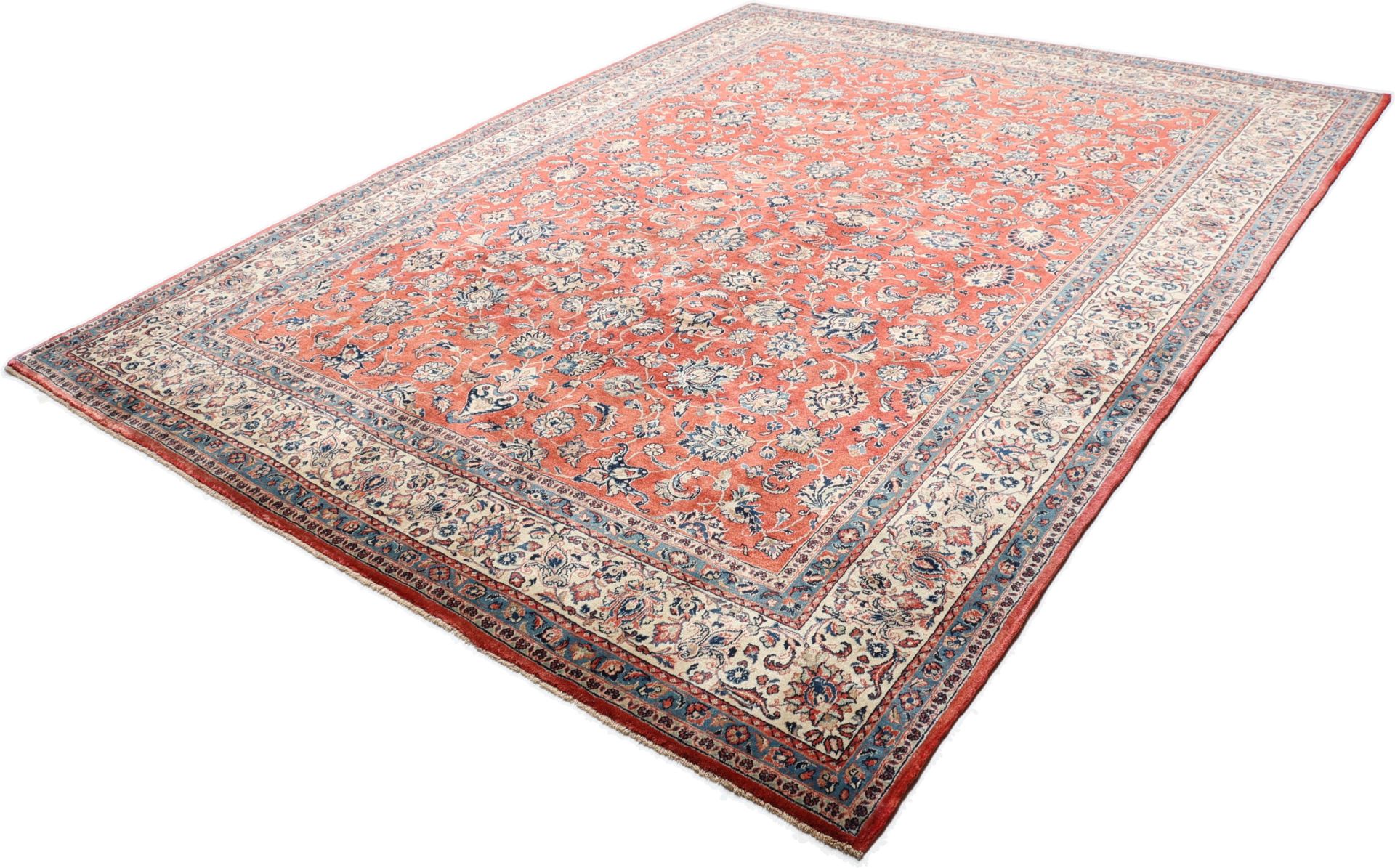 Sarough Perserteppich 274 × 358 cm aus Wolle, handgeknüpft