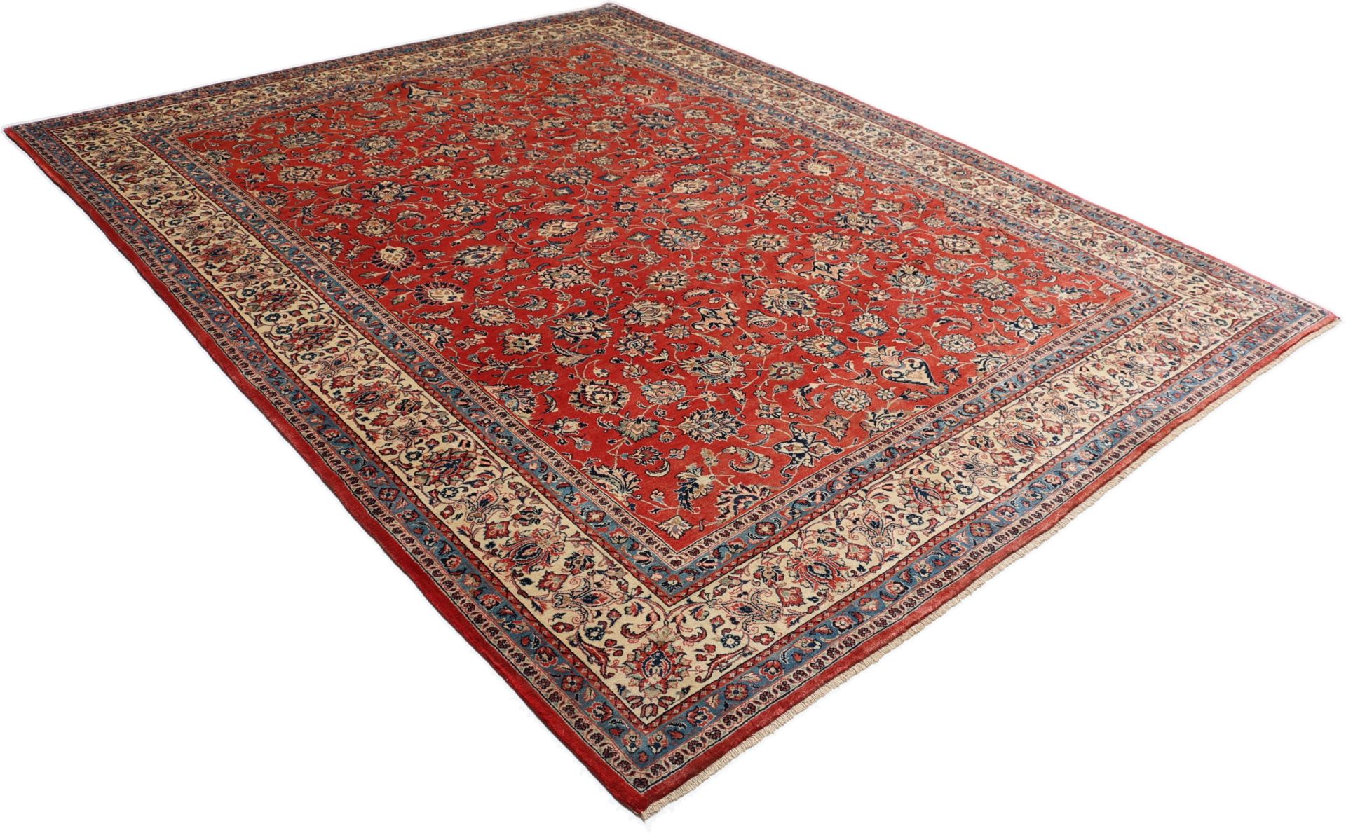 Sarough Perserteppich 274 × 358 cm aus Wolle, handgeknüpft