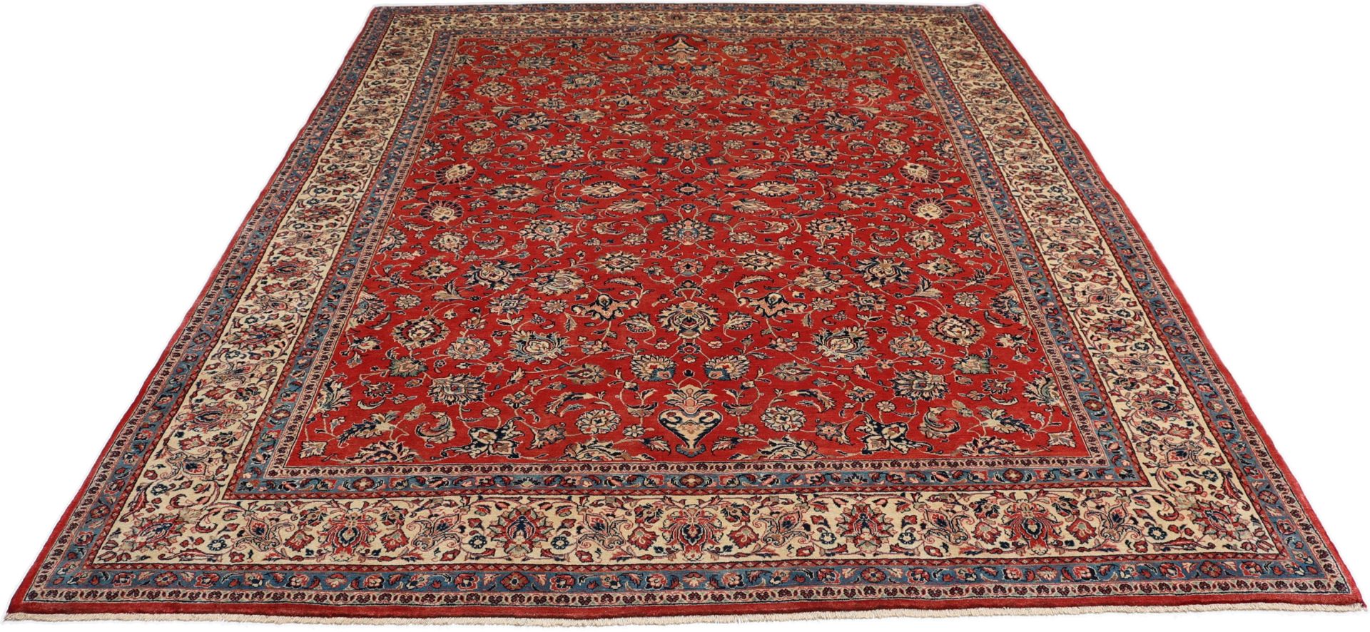 Sarough Perserteppich 274 × 358 cm aus Wolle, handgeknüpft