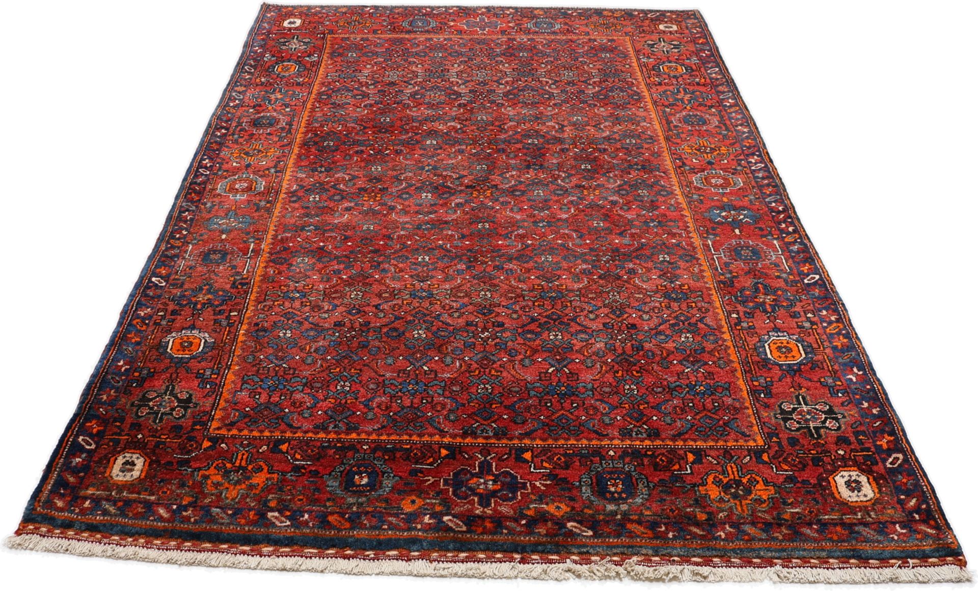 perserteppich-bidjar-132-x-205-cm-schurwolle-handgeknupft-3 Antiker Bijar Perserteppich, 132 × 205 cm, Wolle