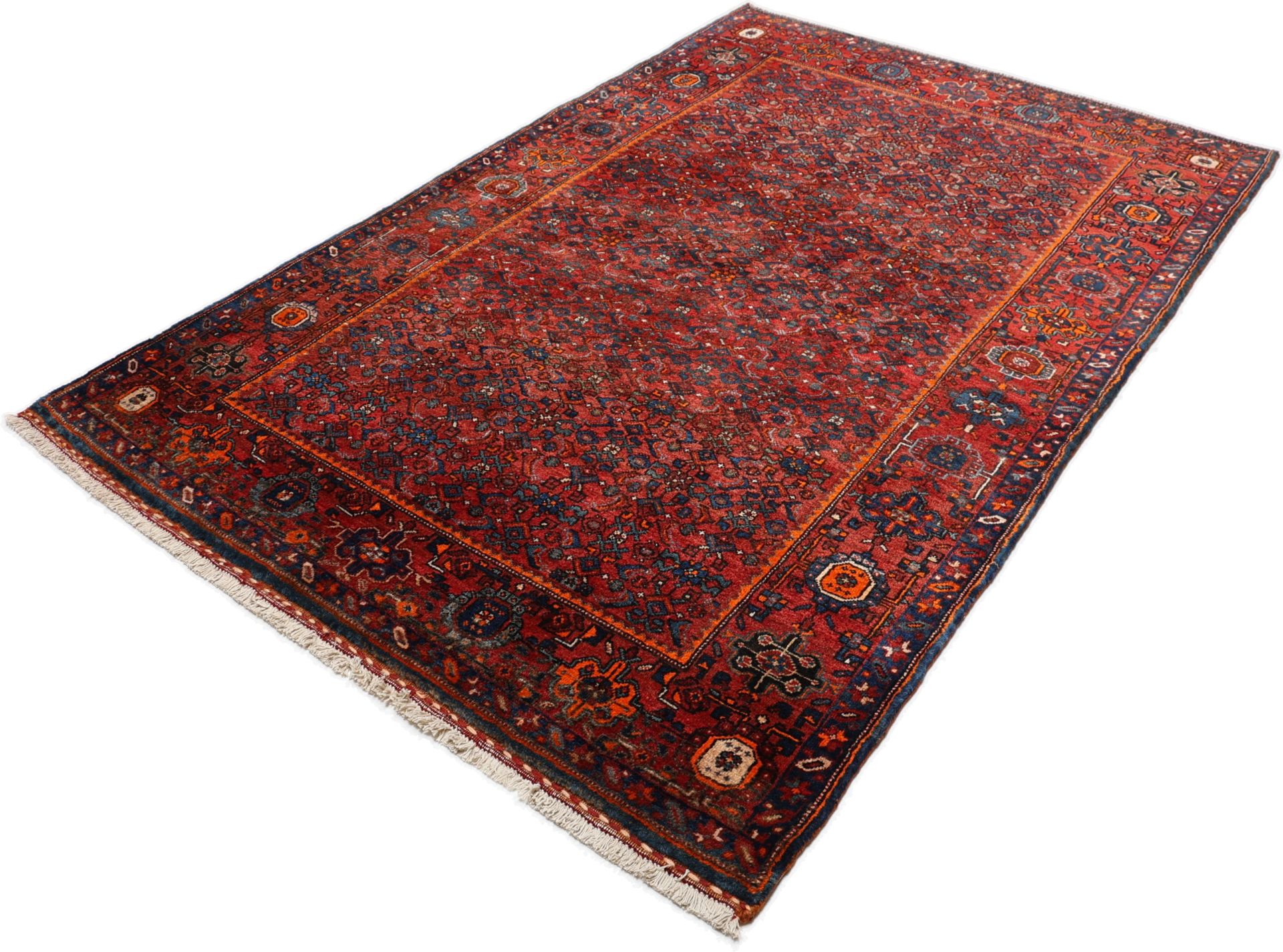 perserteppich-bidjar-132-x-205-cm-schurwolle-handgeknupft-5 Antiker Bijar Perserteppich, 132 × 205 cm, Wolle