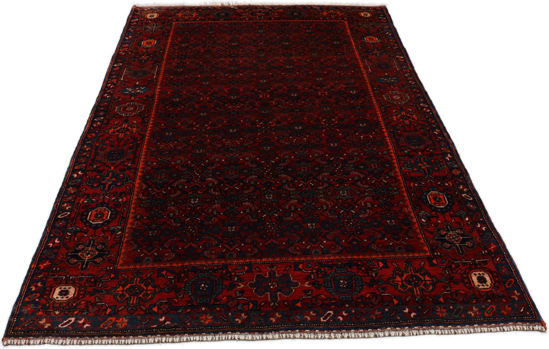 perserteppich-bidjar-132-x-205-cm-schurwolle-handgeknupft-16 Antiker Bijar Perserteppich, 132 × 205 cm, Wolle