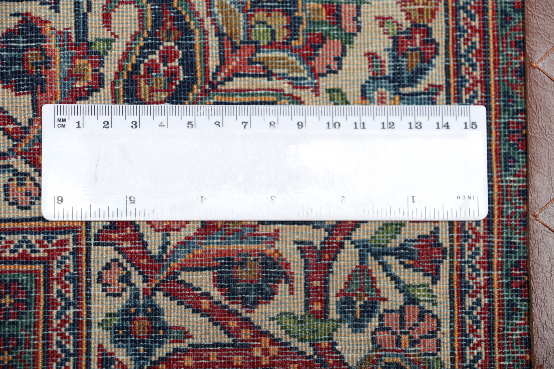 Kashan Perserteppich antik, 134 × 200 cm, Wolle