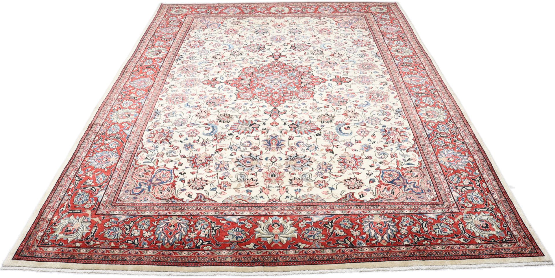 Handgeknüpfter Sarough Perserteppich 260 × 360 cm