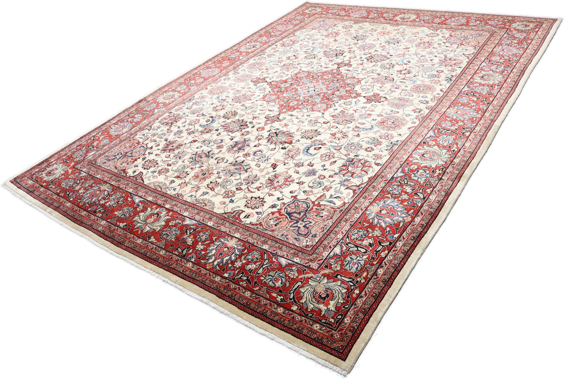 Handgeknüpfter Sarough Perserteppich 260 × 360 cm