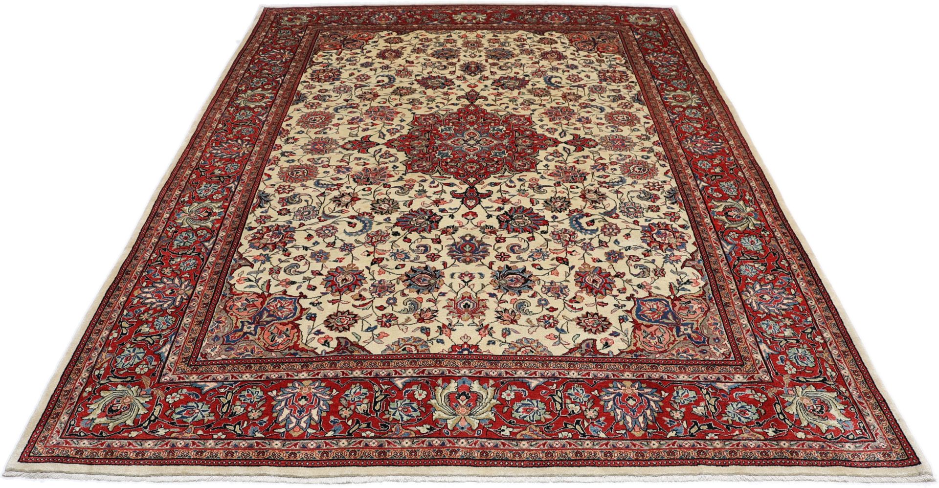 Handgeknüpfter Sarough Perserteppich 260 × 360 cm
