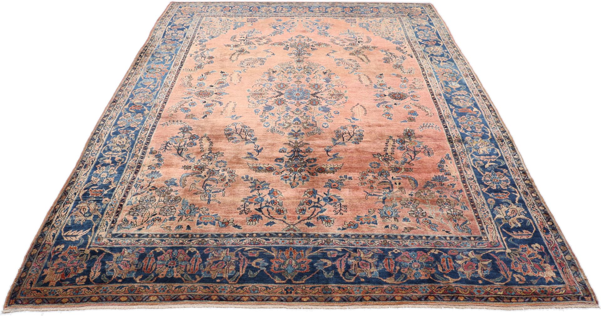 Antiker Sarough Perserteppich aus Iran, 283 × 372 cm