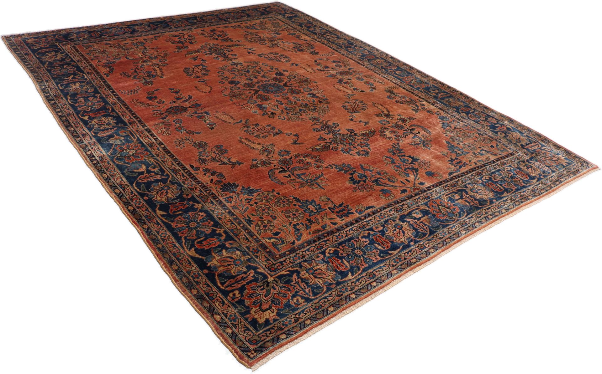 Antiker Sarough Perserteppich aus Iran, 283 × 372 cm
