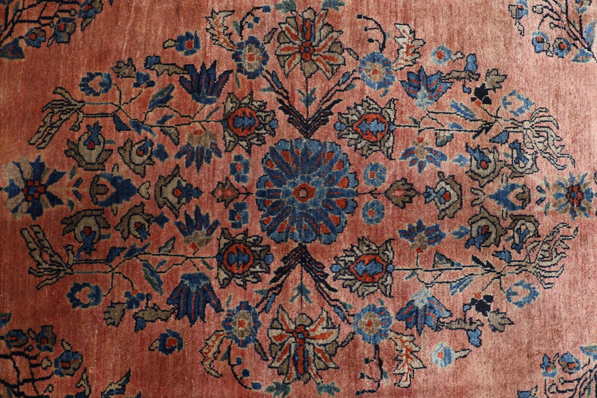 Antiker Sarough Perserteppich aus Iran, 283 × 372 cm