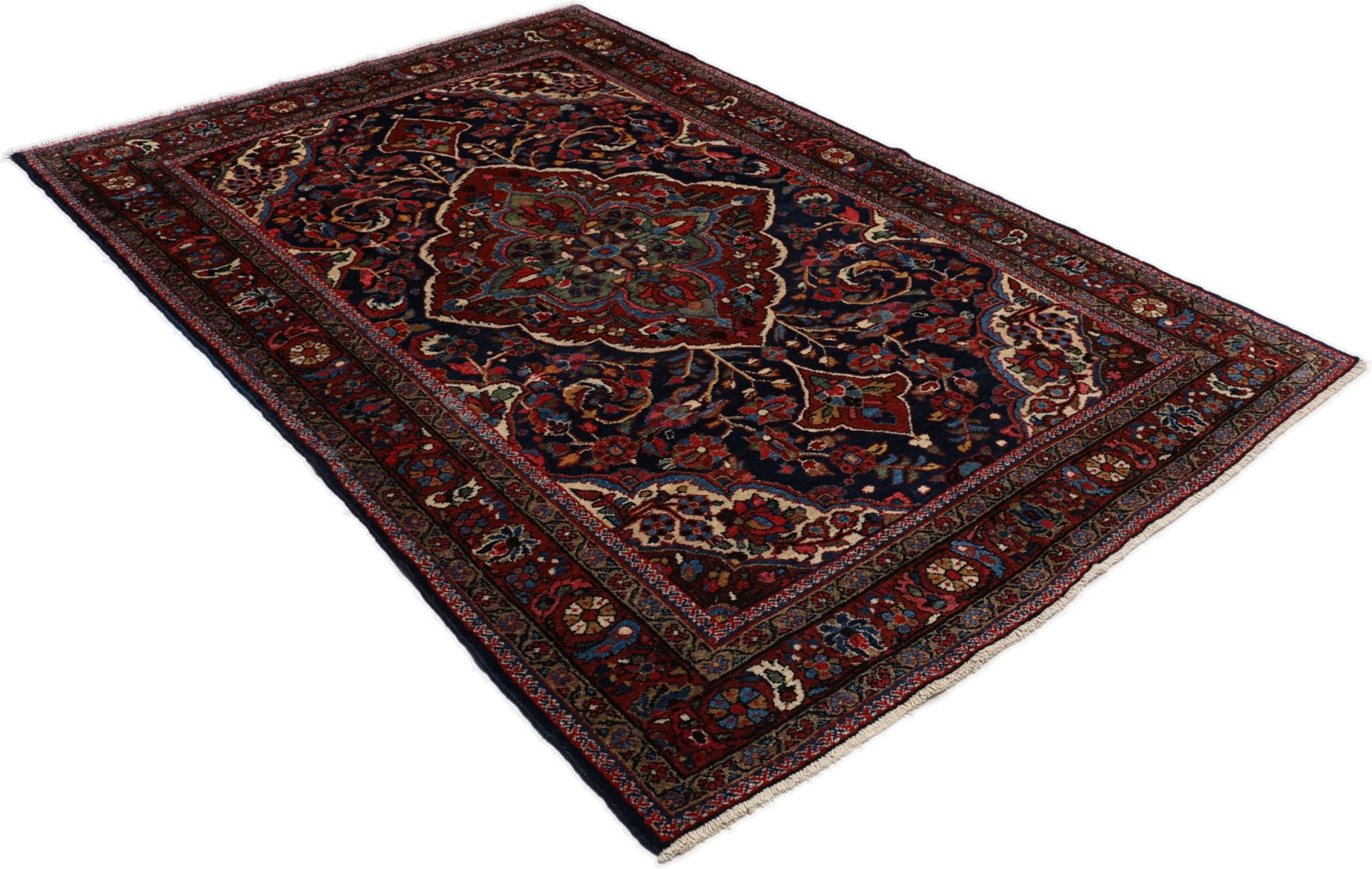 Perserteppich aus Iran, 144 × 210 cm