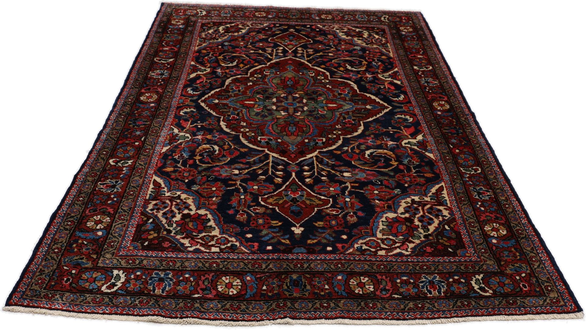 Perserteppich aus Iran, 144 × 210 cm