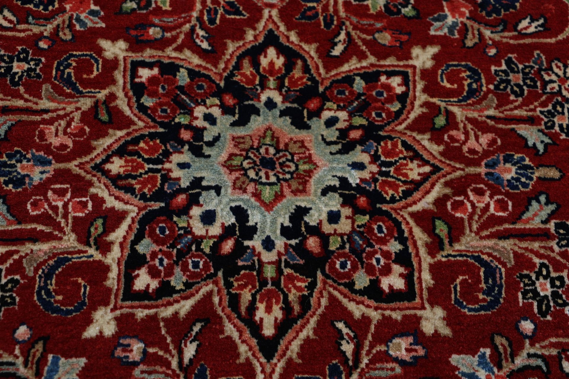Antiker Sarough Perserteppich, 132 × 220 cm, Wolle