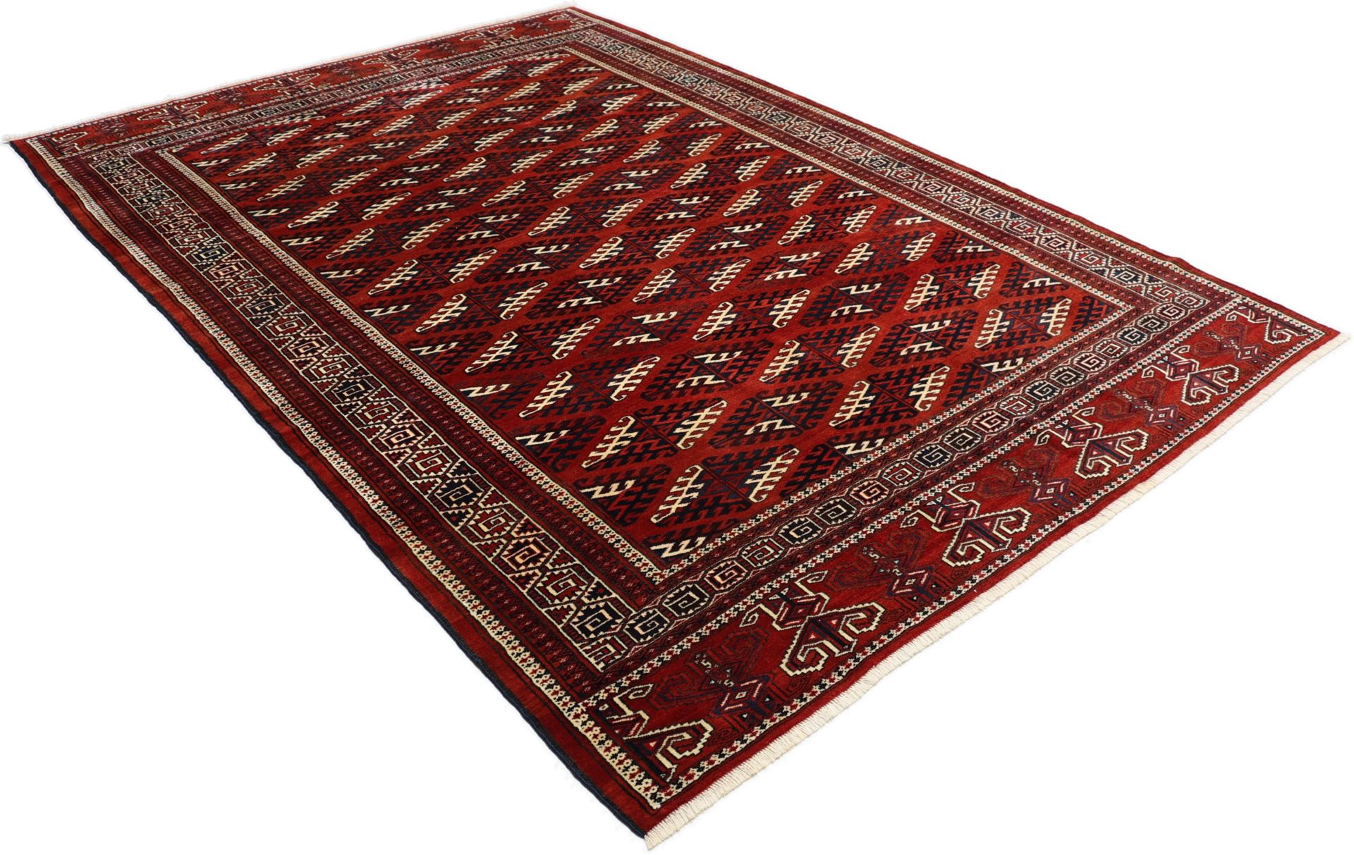 Handgeknüpfter Turkmen Perserteppich 230 × 340 cm