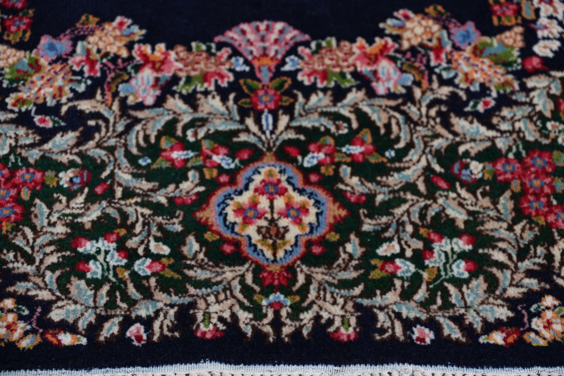 Handgeknüpfter Kerman Perserteppich, 165 × 255 cm, Wolle
