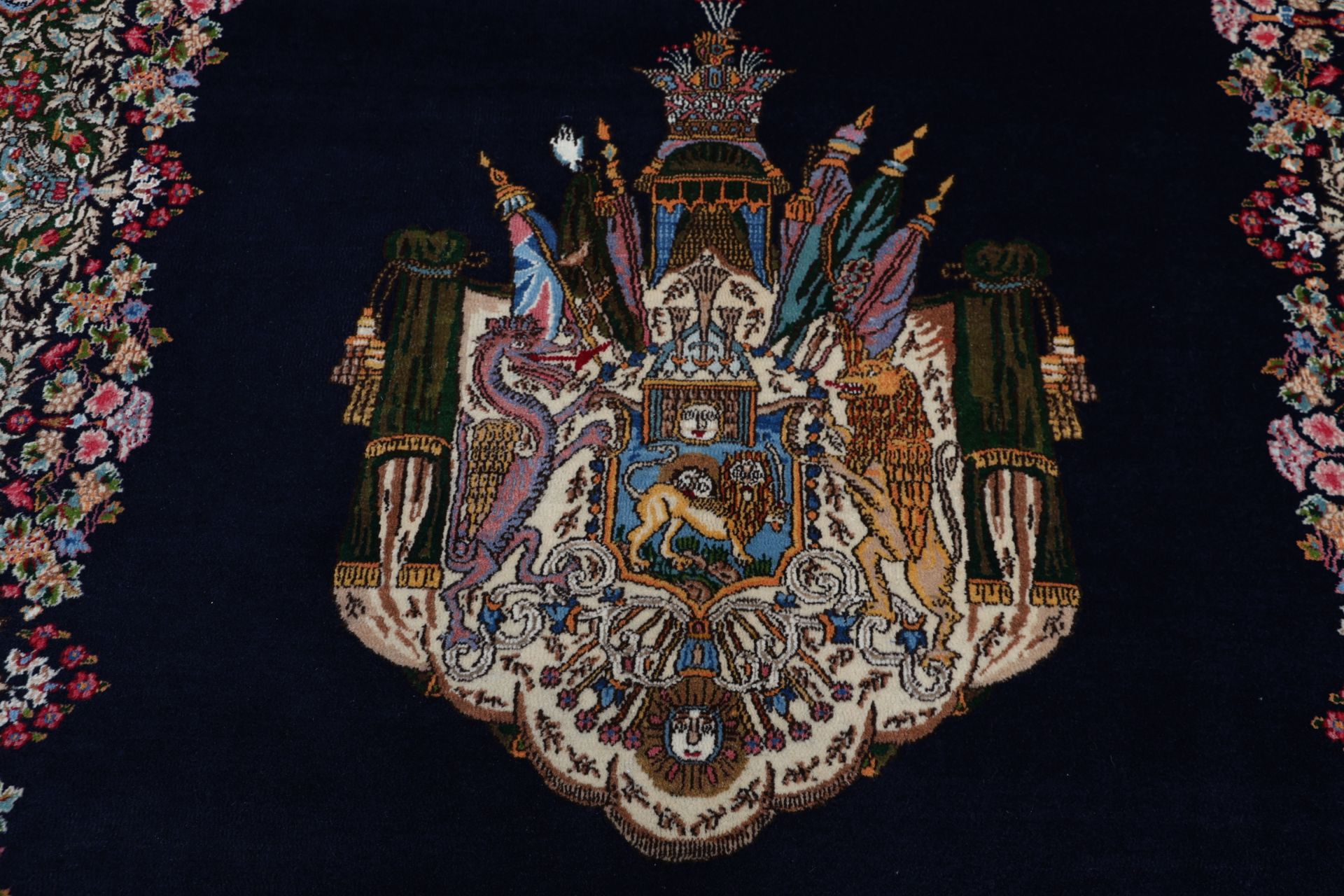 Handgeknüpfter Kerman Perserteppich, 165 × 255 cm, Wolle