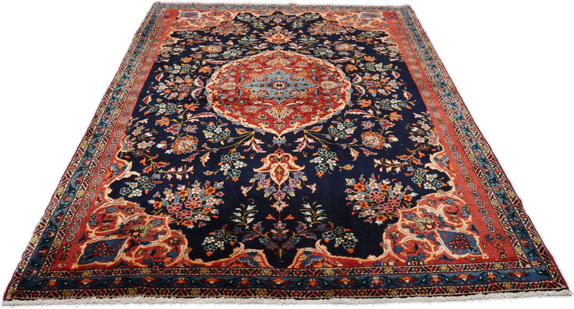 Perserteppich aus Iran, 160 × 215 cm