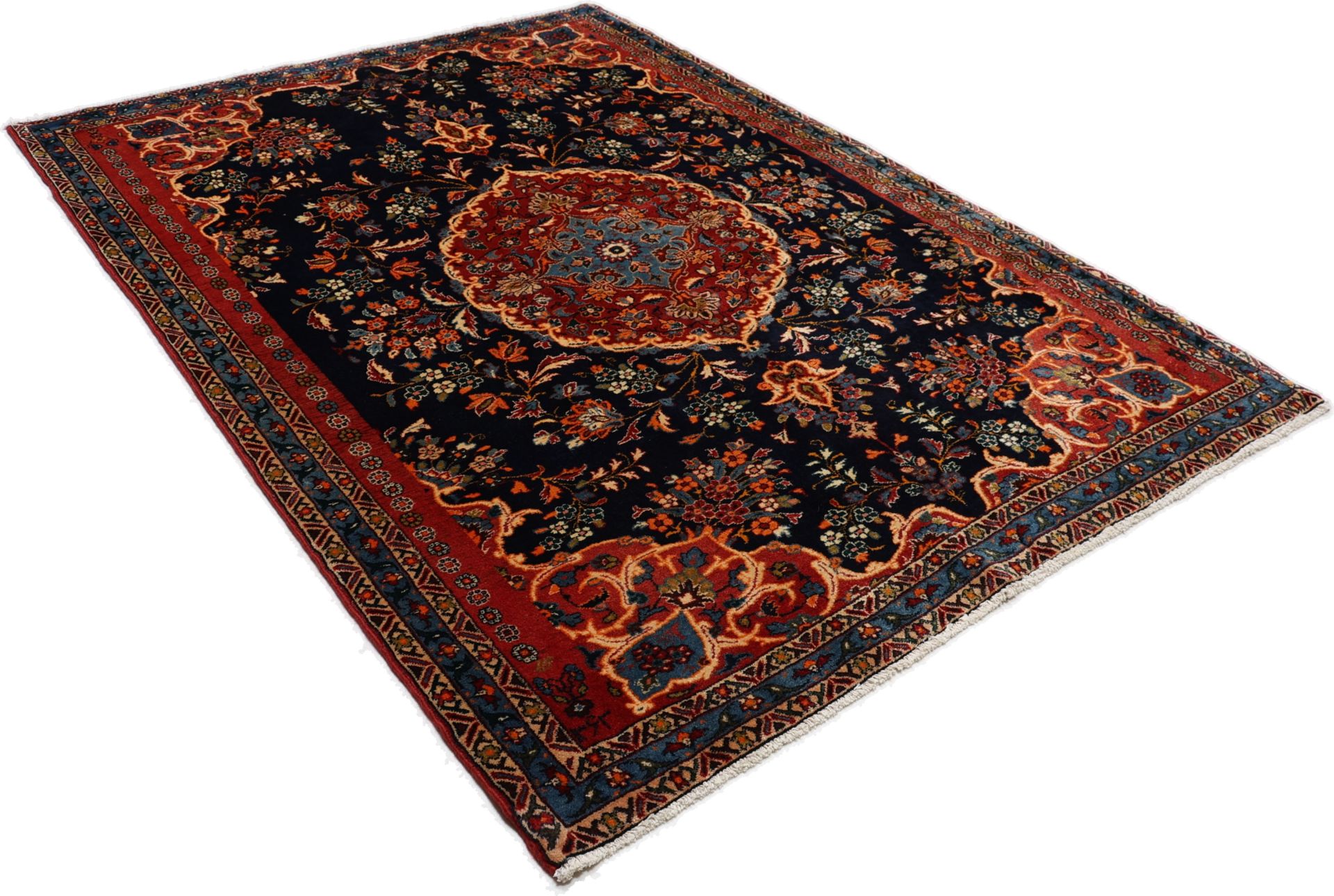 Perserteppich aus Iran, 160 × 215 cm