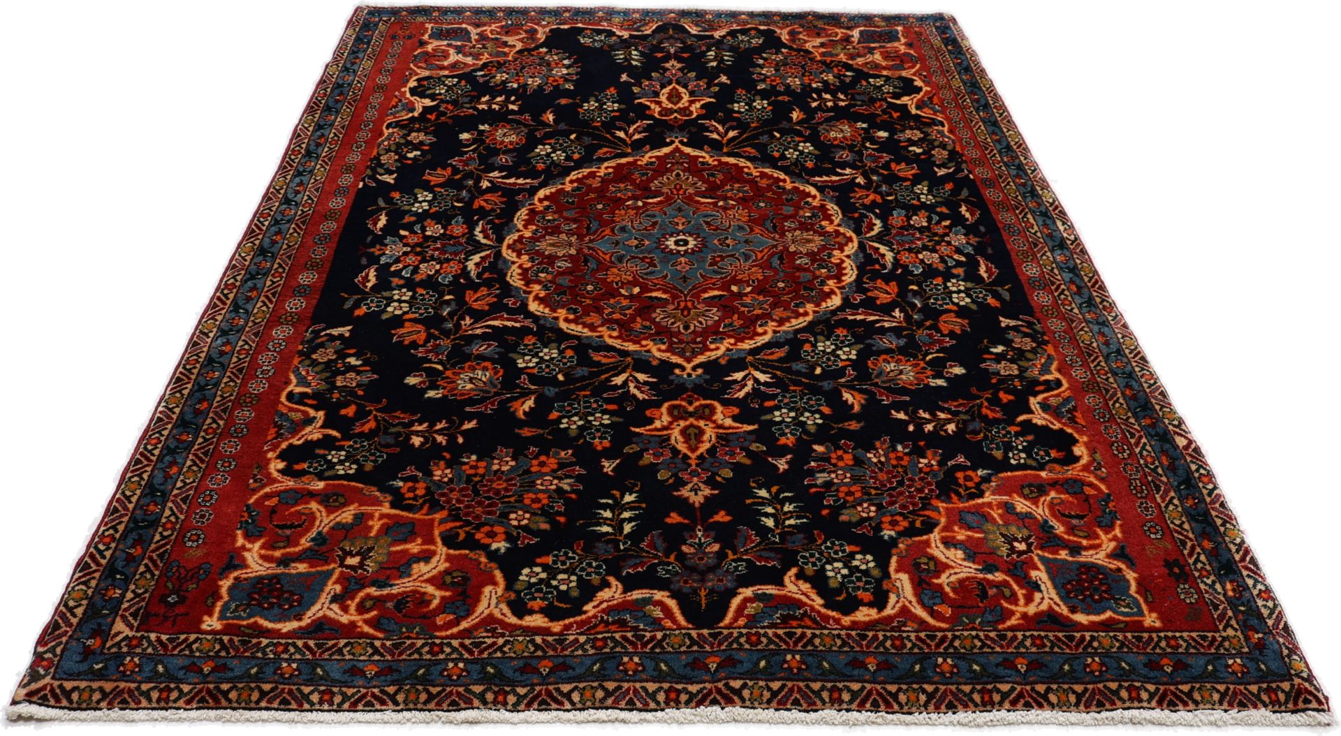 Perserteppich aus Iran, 160 × 215 cm