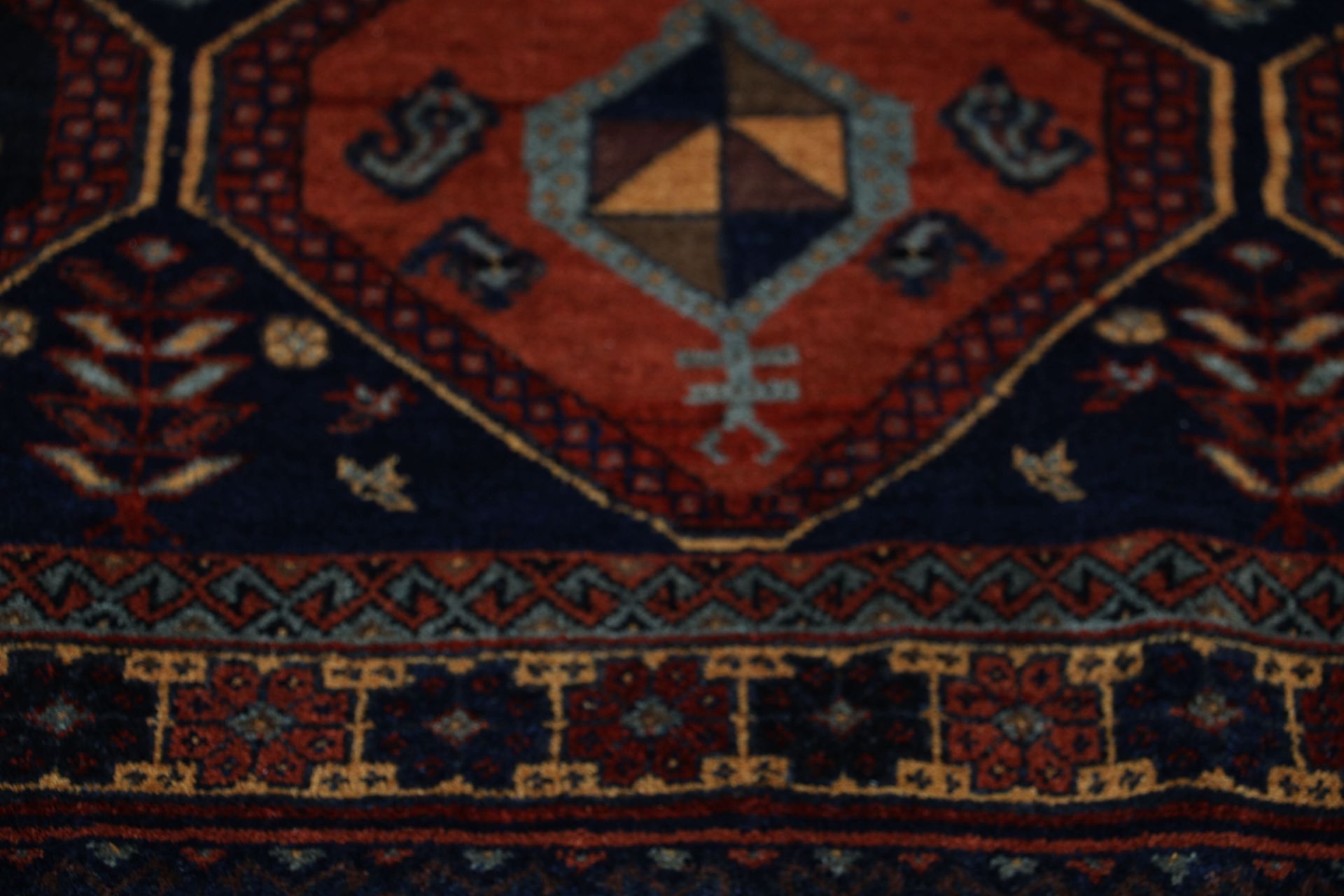 Handgeknüpfter Afshar Perserteppich, 160 × 234 cm, Wolle