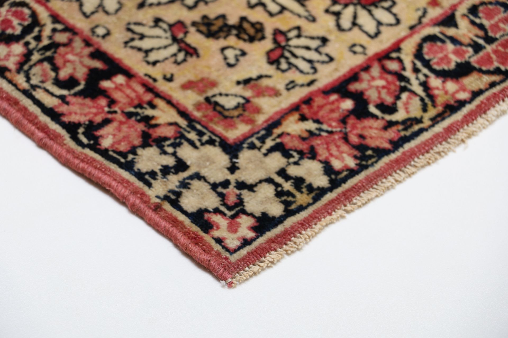 Kerman Perserteppich antik, 130 × 206 cm, Wolle
