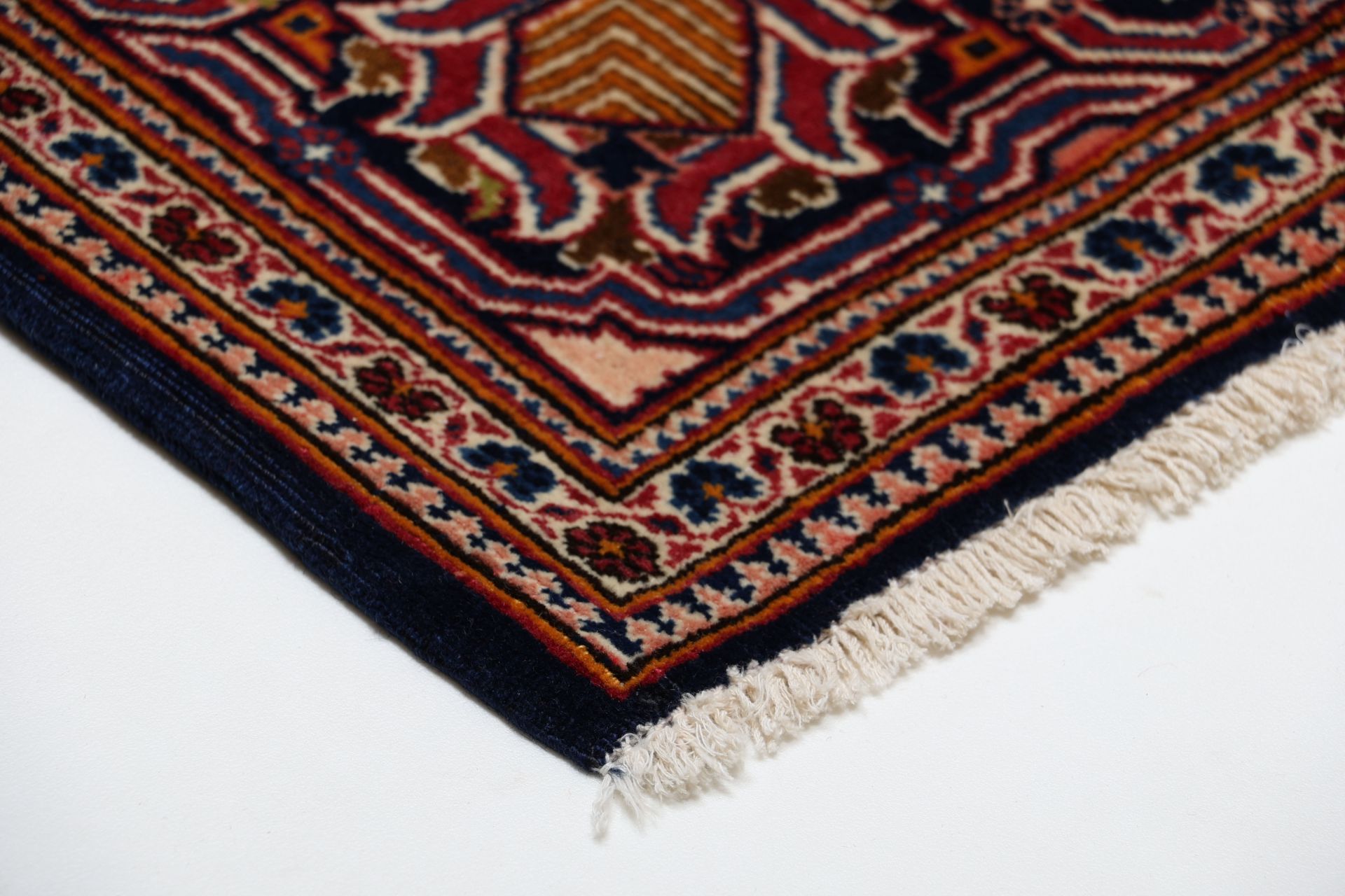 Kashan Perserteppich aus Iran, 137 × 222 cm