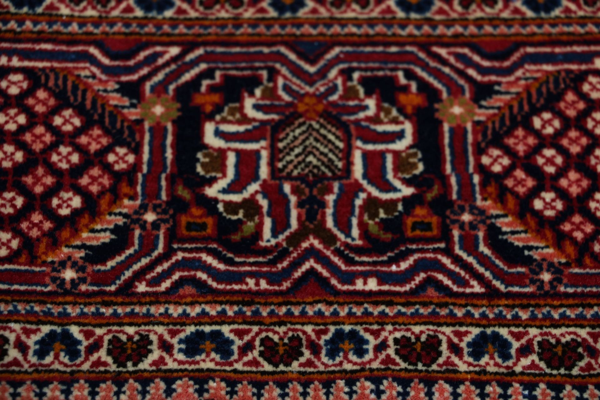 Kashan Perserteppich aus Iran, 137 × 222 cm