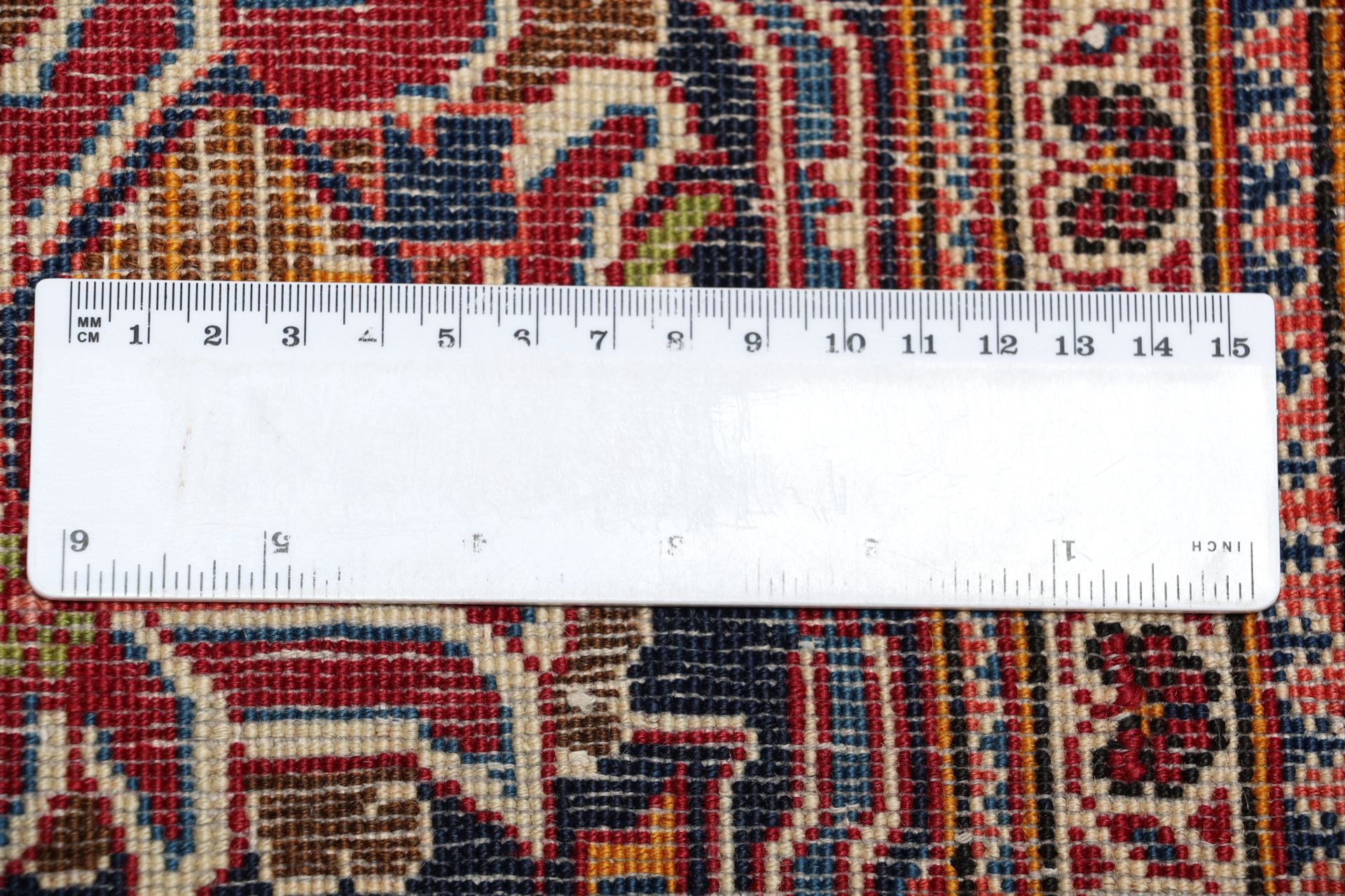 Kashan Perserteppich aus Iran, 137 × 222 cm