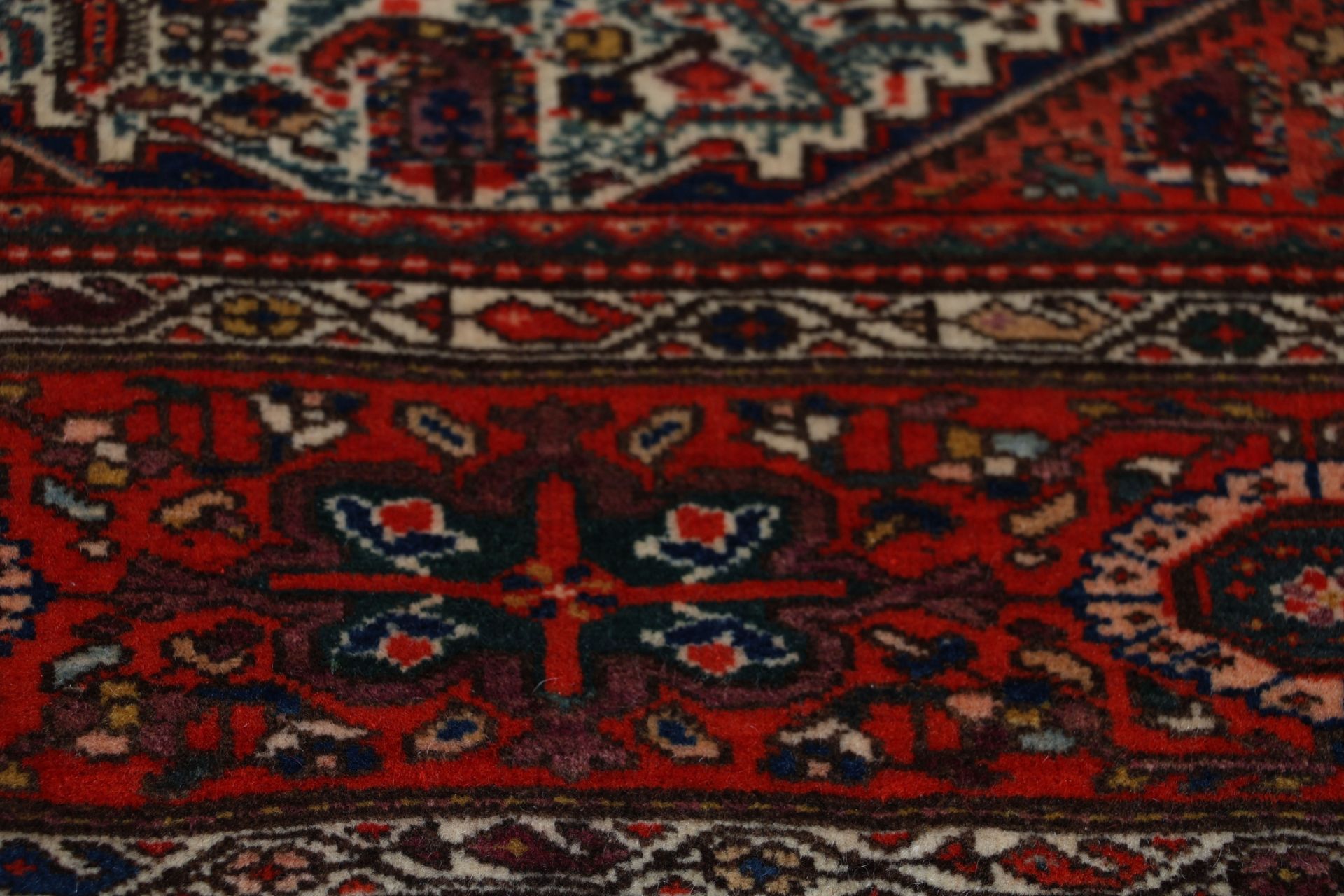 Farahan Perserteppich antik, 138 × 202 cm, Wolle
