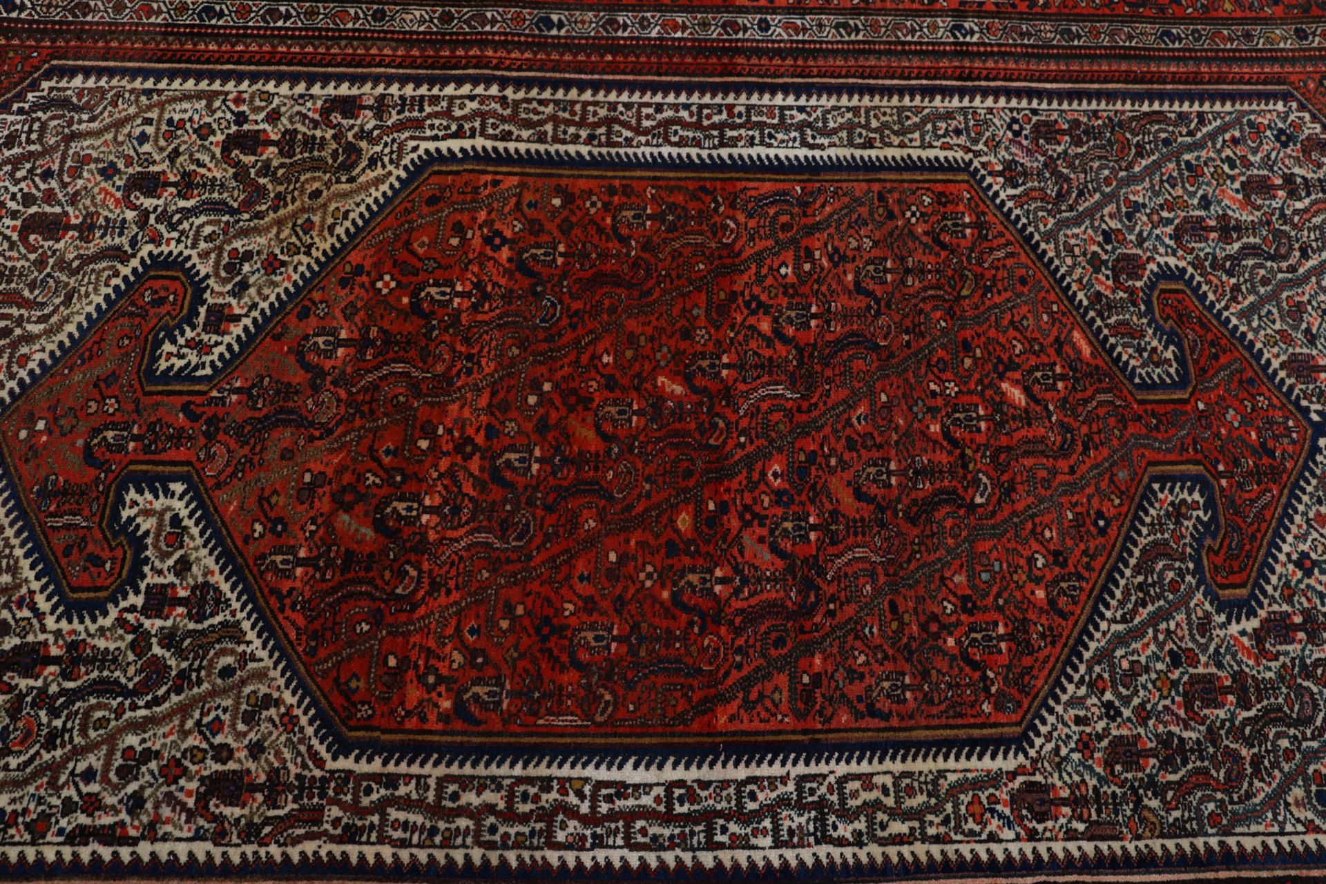 Farahan Perserteppich antik, 138 × 202 cm, Wolle