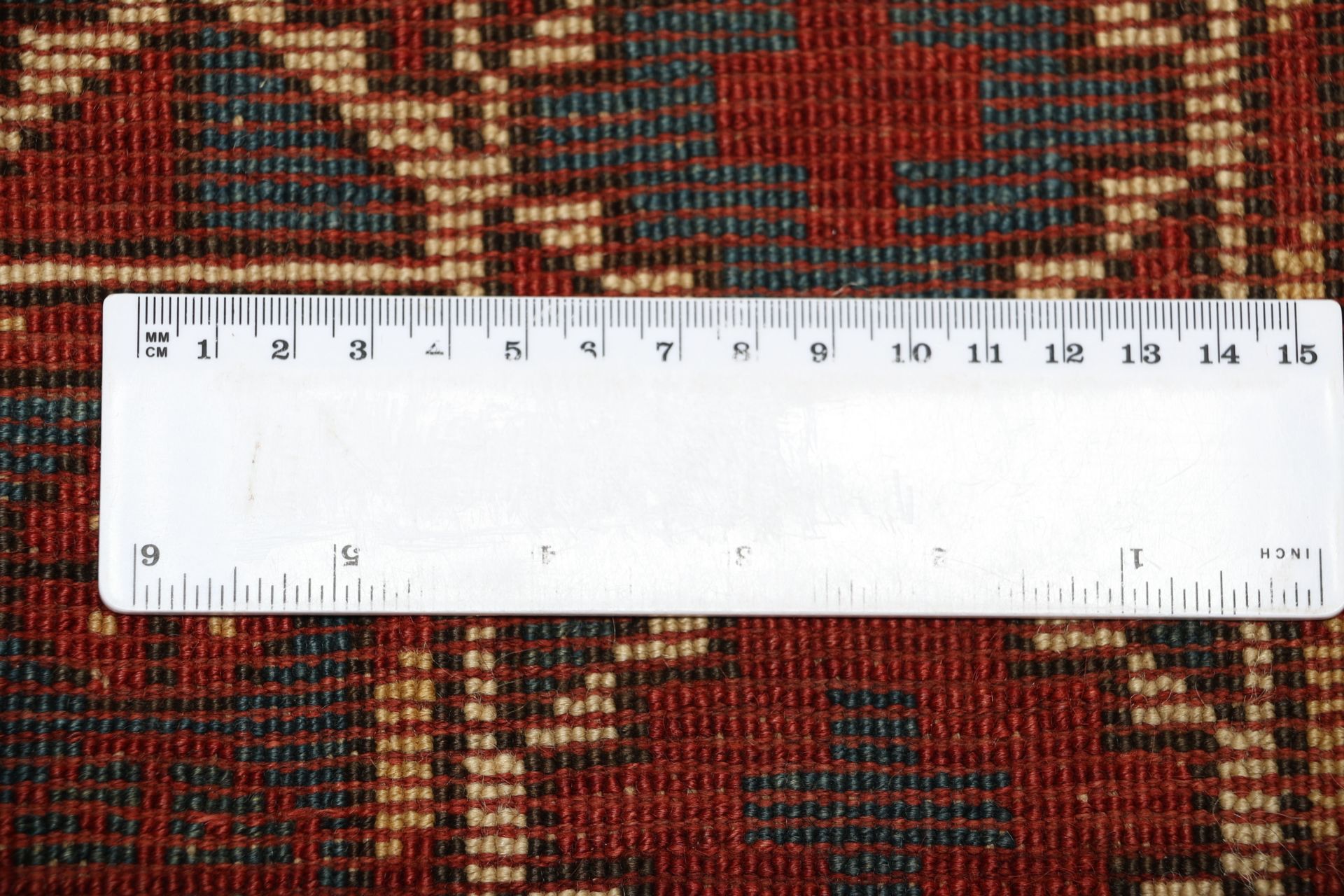Antiker Kazak Perserteppich aus Iran, 112 × 205 cm