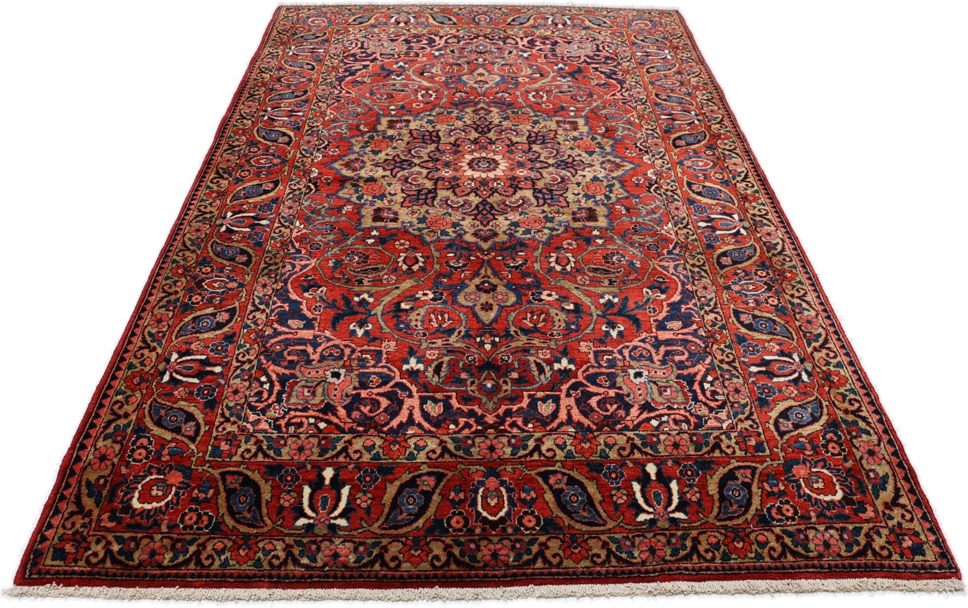 Bakhtiari Perserteppich aus Iran, 140 × 230 cm