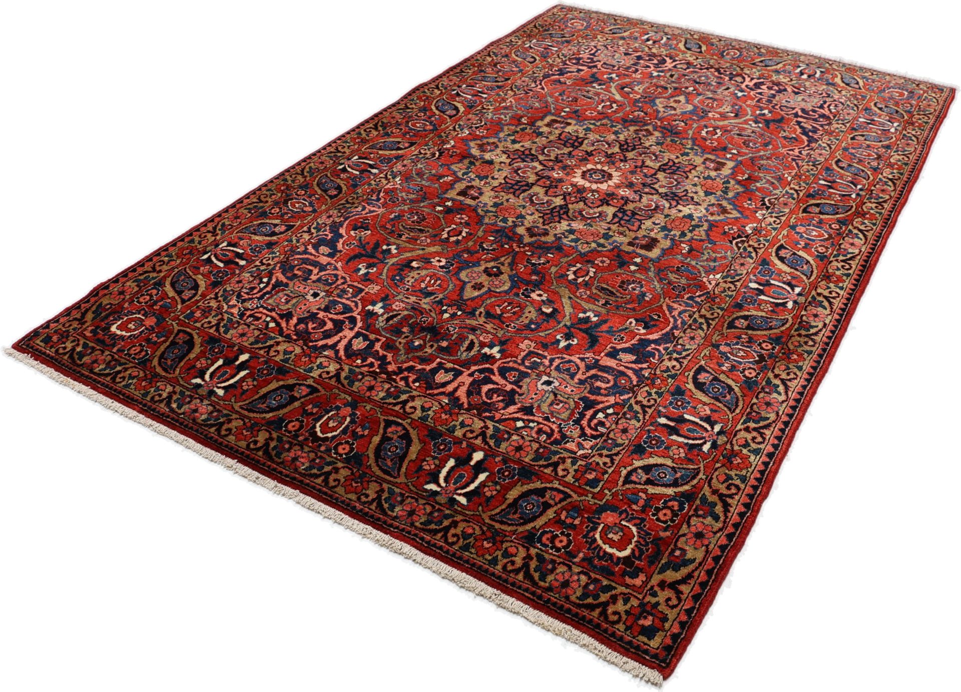 Bakhtiari Perserteppich aus Iran, 140 × 230 cm