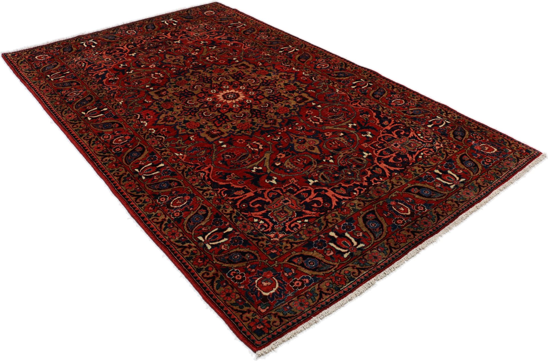 Bakhtiari Perserteppich aus Iran, 140 × 230 cm