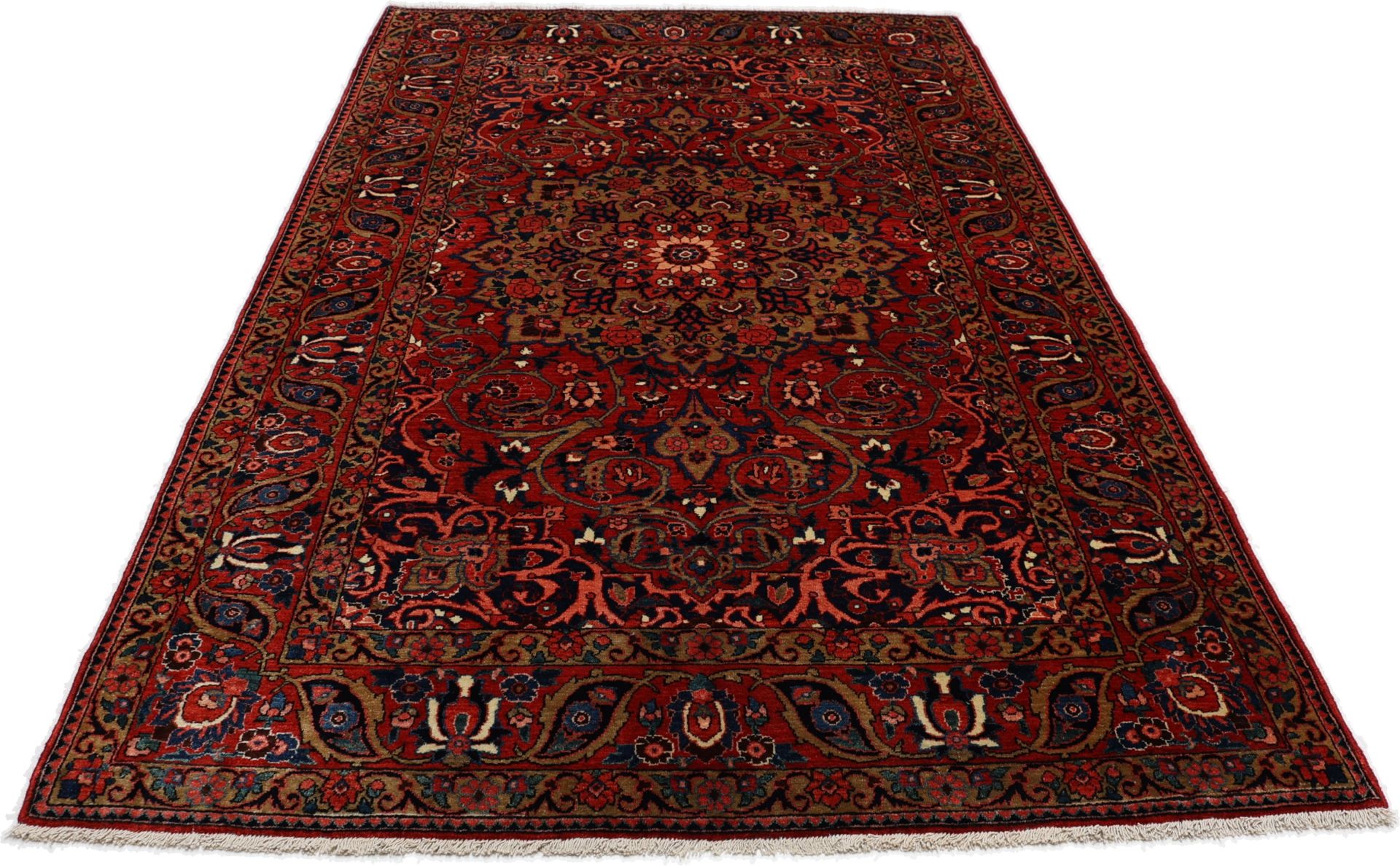 Bakhtiari Perserteppich aus Iran, 140 × 230 cm
