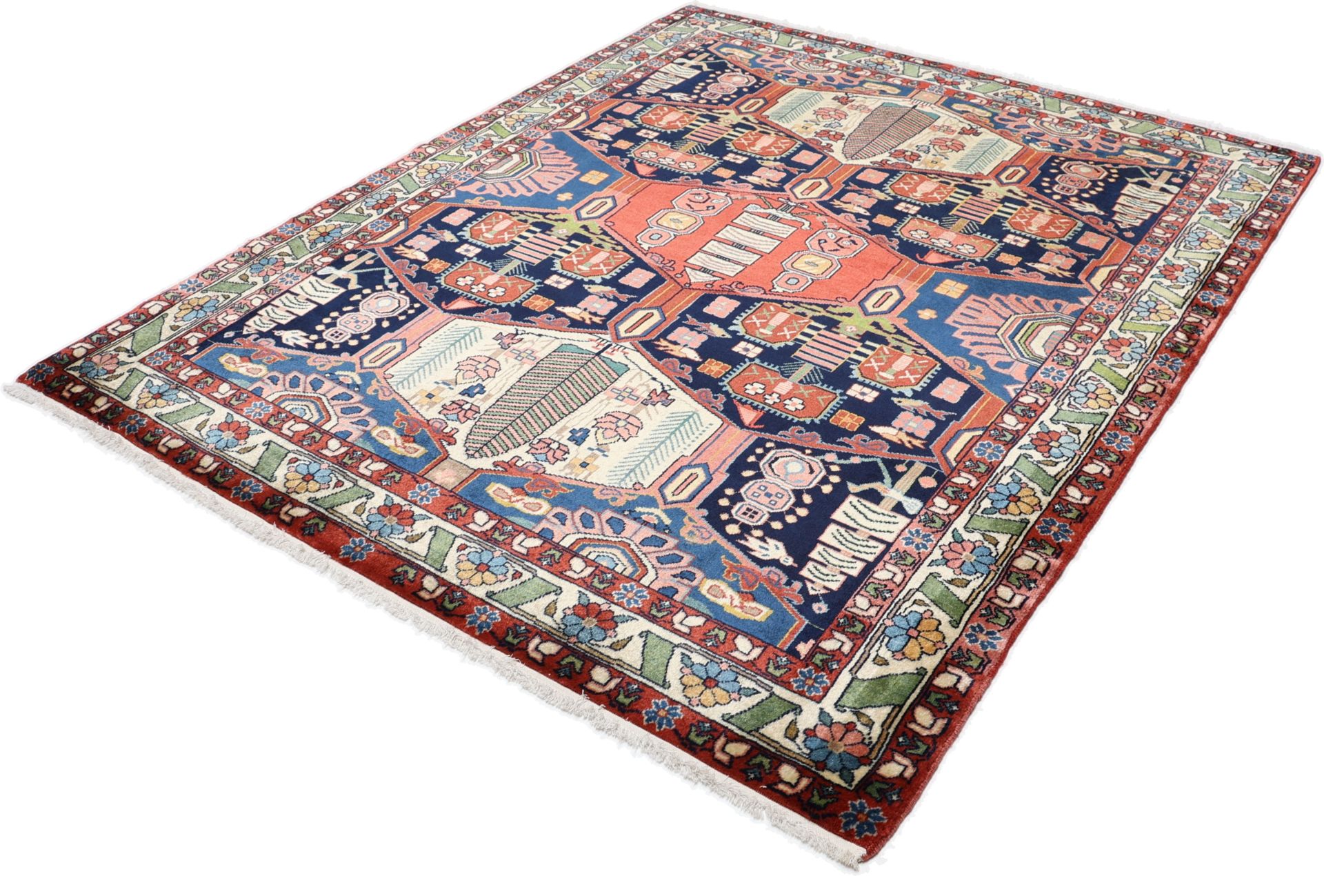 Perserteppich aus Iran, 150 × 185 cm
