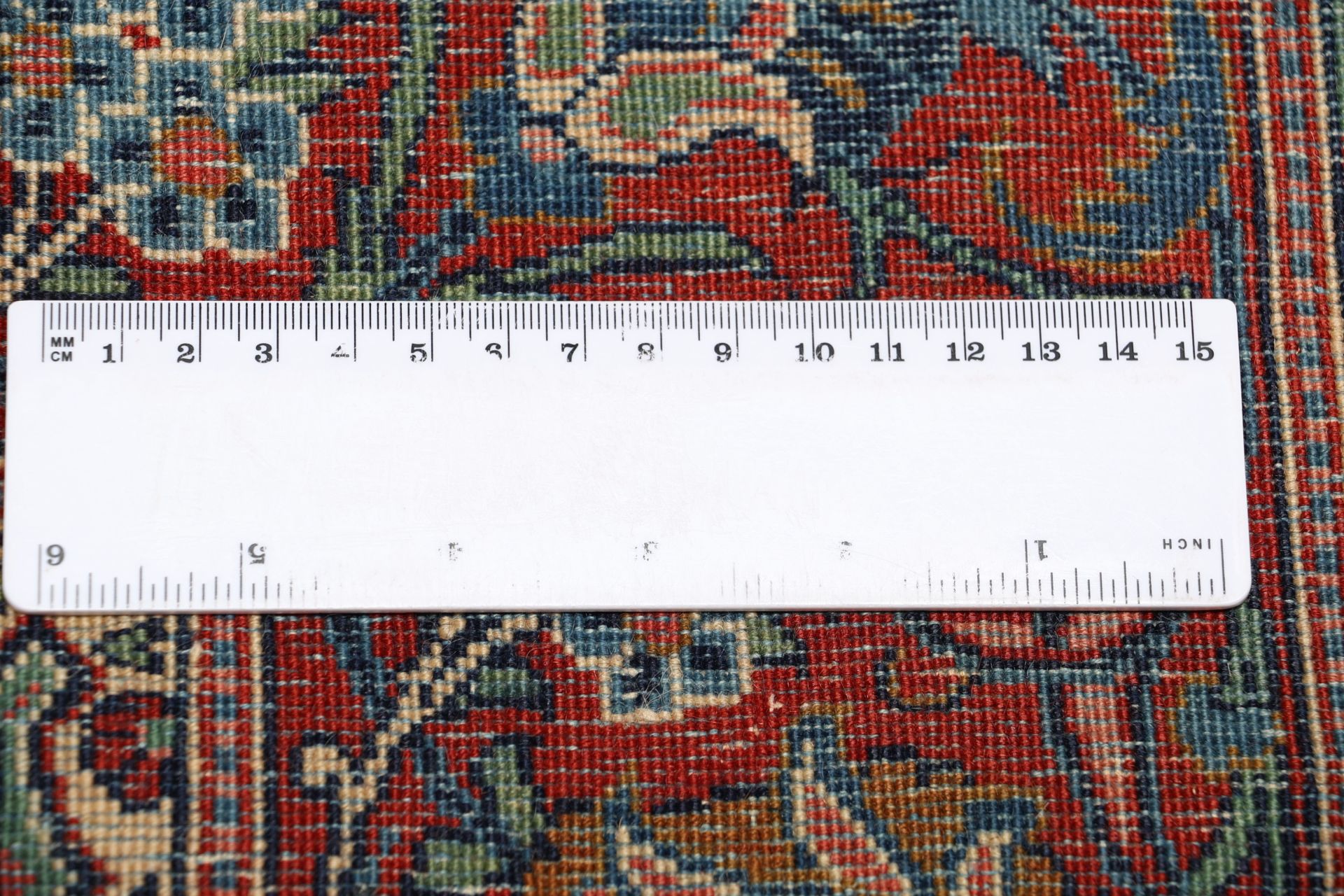 Antiker Kashan Perserteppich, 122 × 211 cm, Wolle