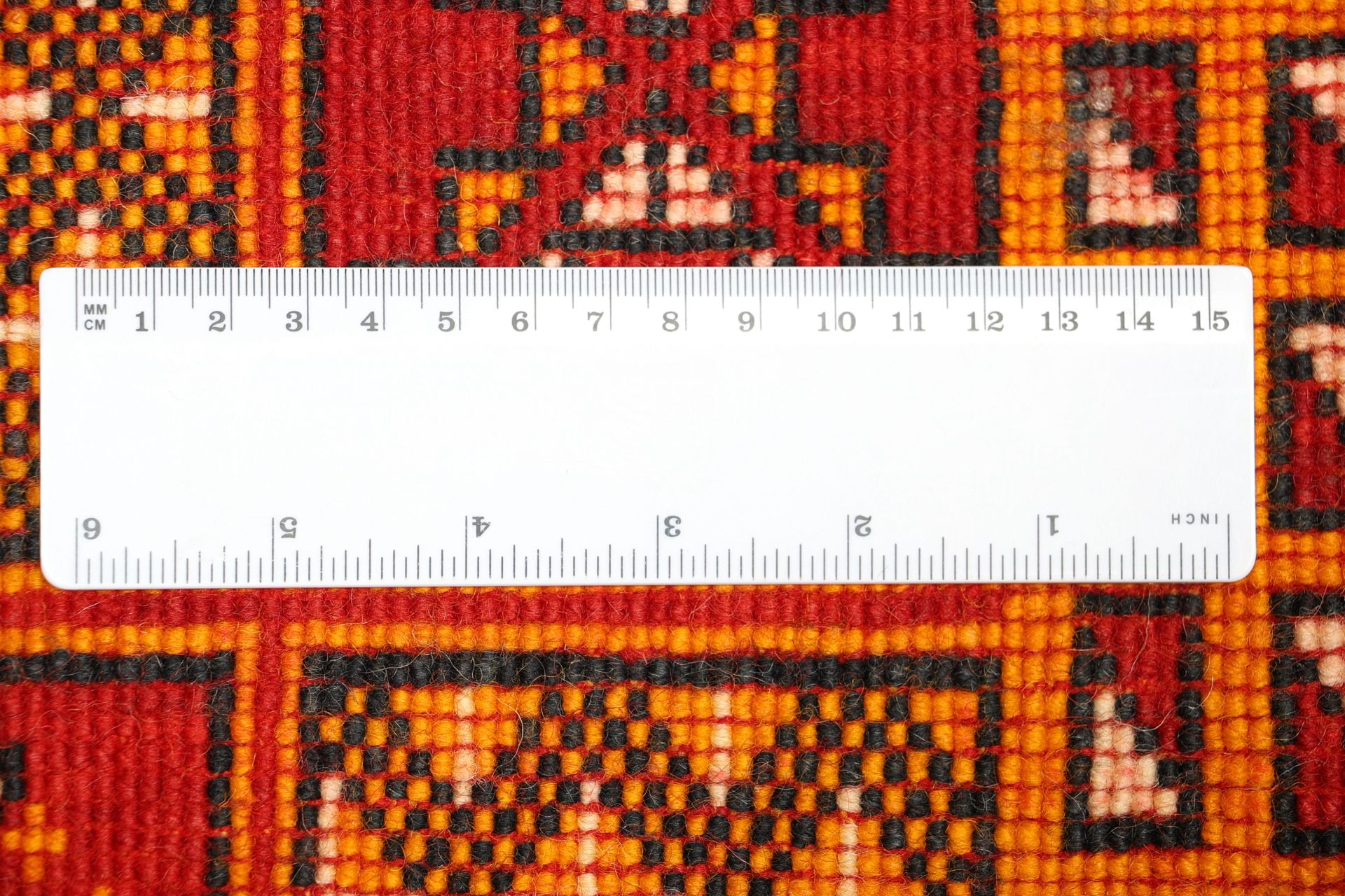 Orientteppich 151 × 192 cm aus Wolle, handgeknüpft