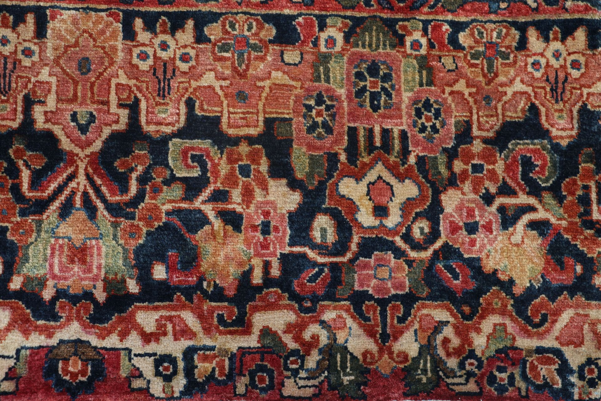Antiker Sarough Perserteppich, 260 × 370 cm, Wolle
