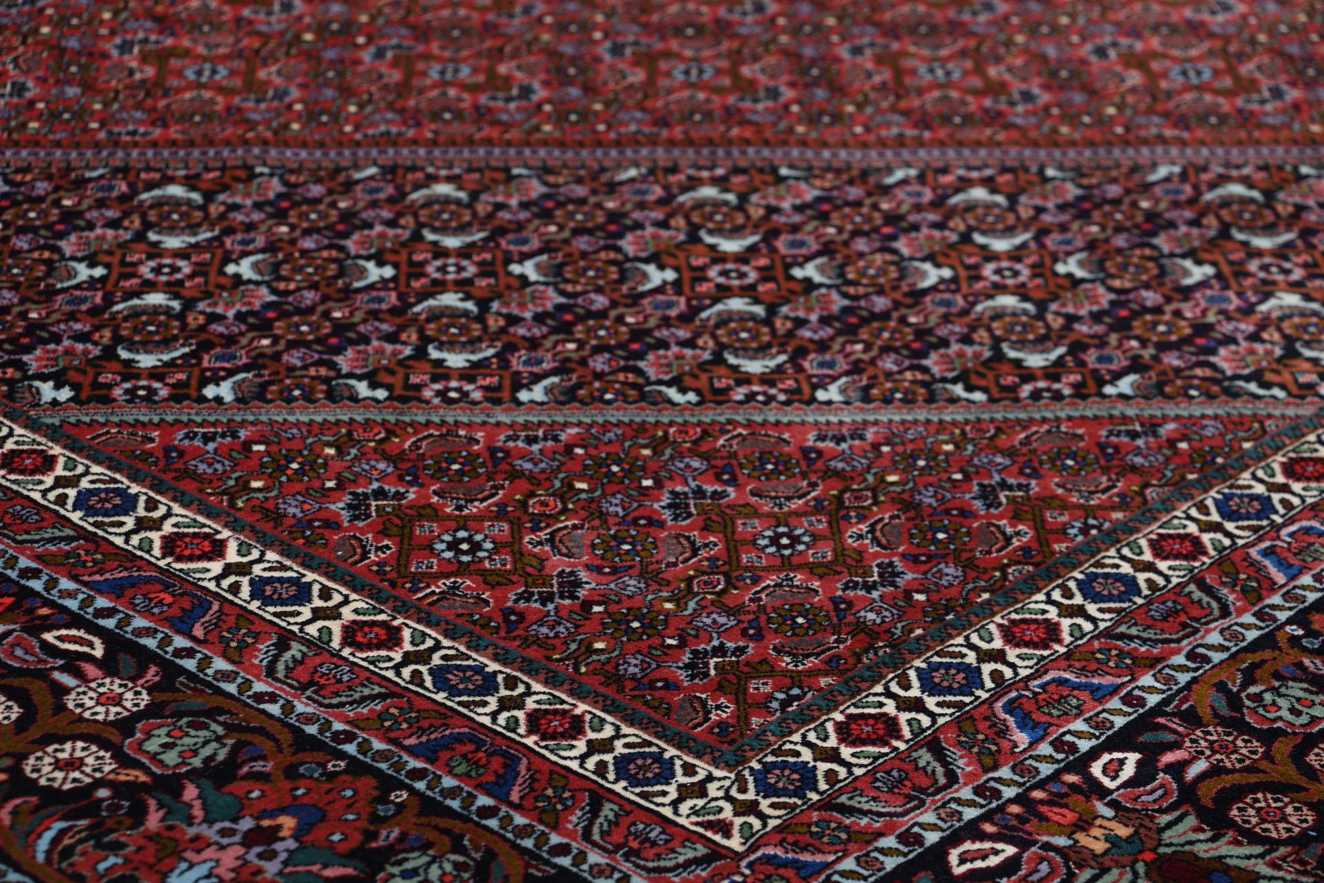 Bijar Perserteppich 265 × 350 cm aus Wolle, handgeknüpft