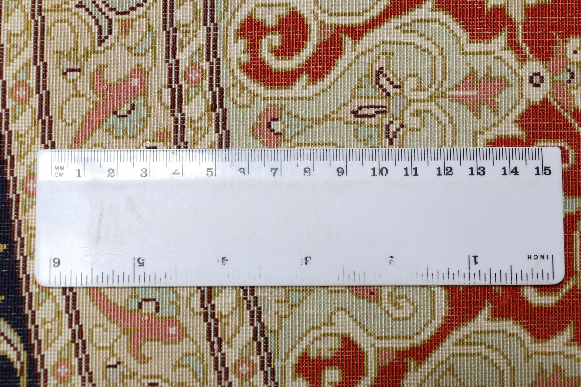 perserteppich-ghom-203-x-203-cm-schurwolle-handgeknupft-exklusiv-10 Handgeknüpfter Ghom Perserteppich, 203 × 203 cm, Wolle