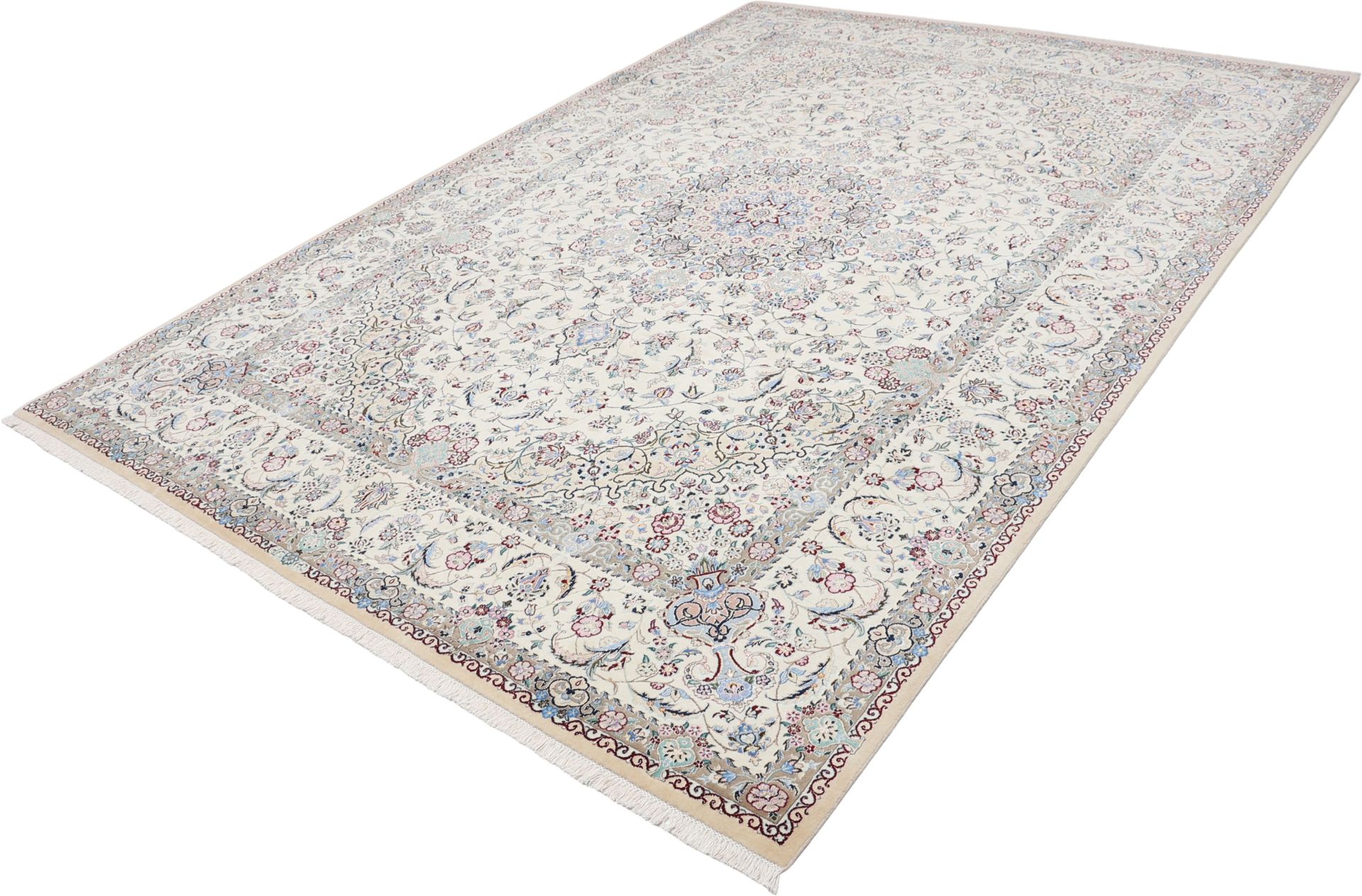 perserteppich-nain-250-x-355-cm-schurwolle-und-seide-handgeknupft-2 Nain Perserteppich 250 × 355 cm aus Wolle & Seide, handgeknüpft