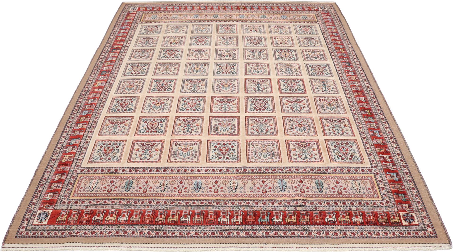 Kelim Perserteppich 259 × 343 cm aus Wolle, handgewebt