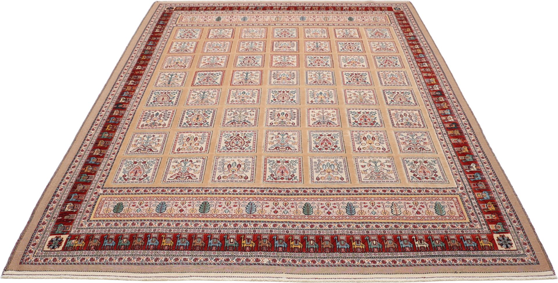Kelim Perserteppich 259 × 343 cm aus Wolle, handgewebt