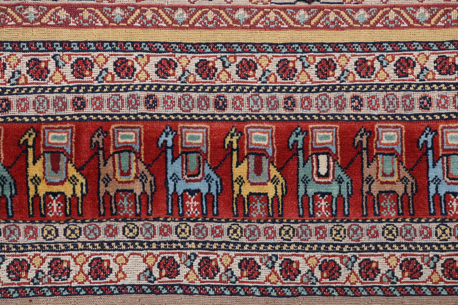 Kelim Perserteppich 259 × 343 cm aus Wolle, handgewebt