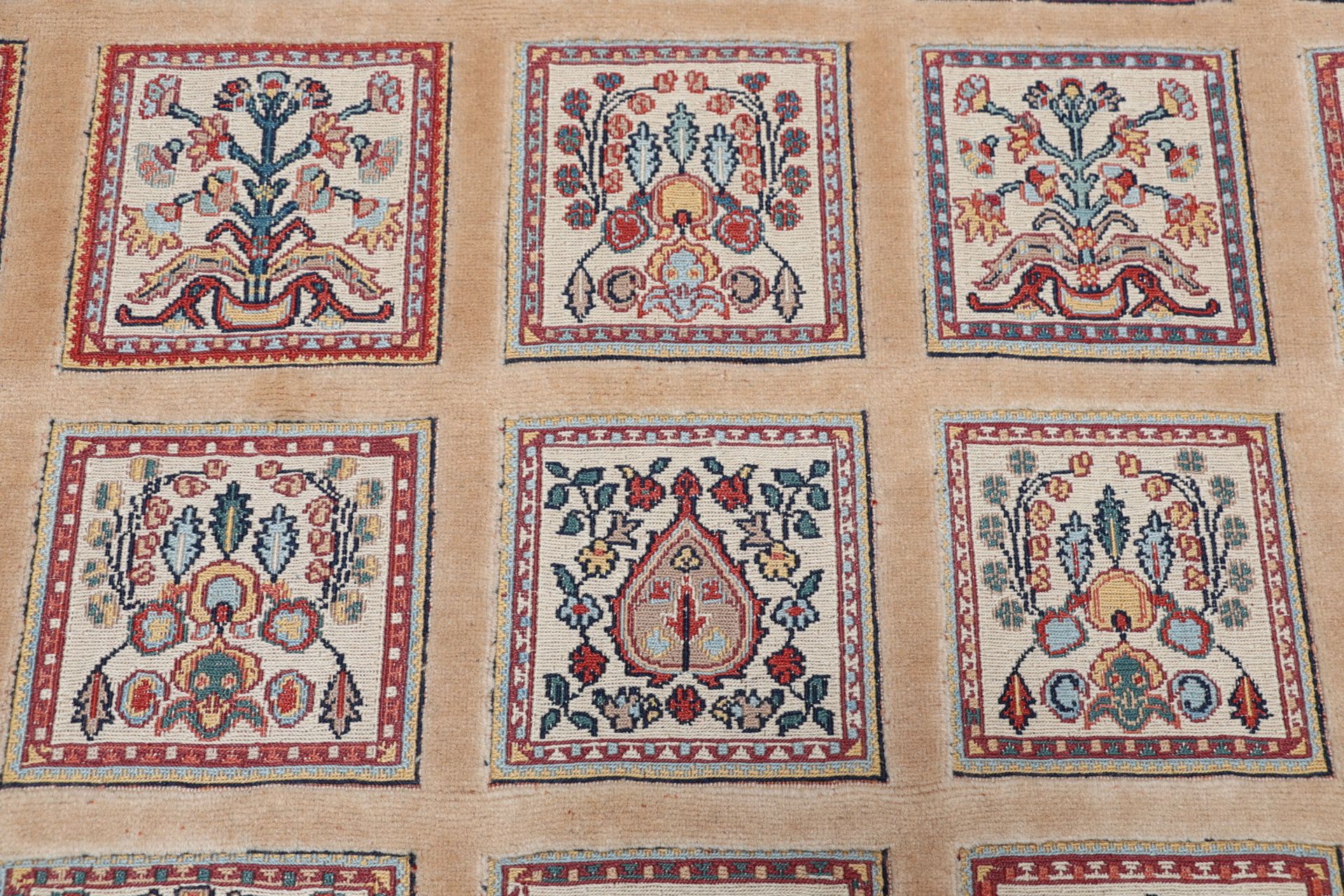Kelim Perserteppich 259 × 343 cm aus Wolle, handgewebt