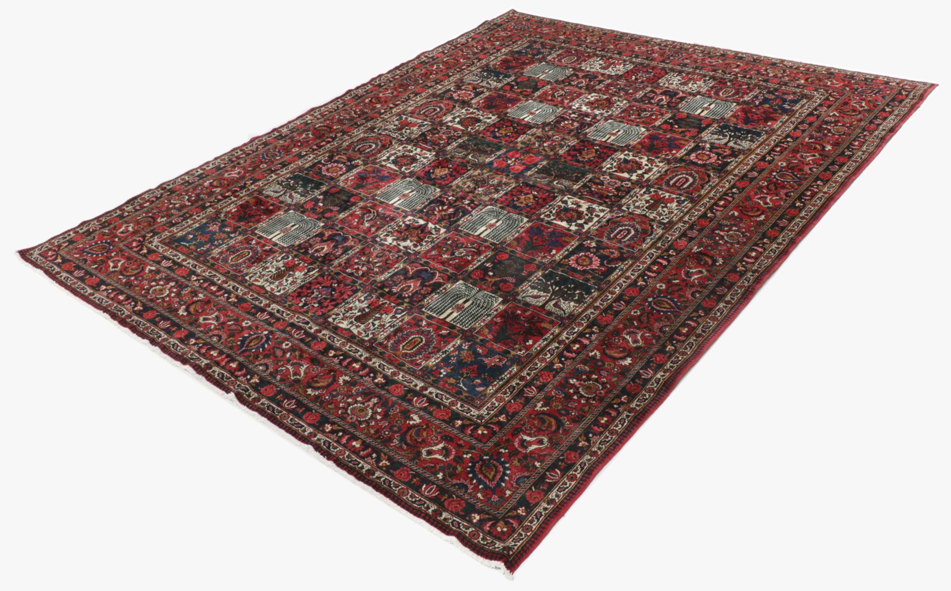 Handgeknüpfter Bakhtiari Perserteppich 330 × 410 cm