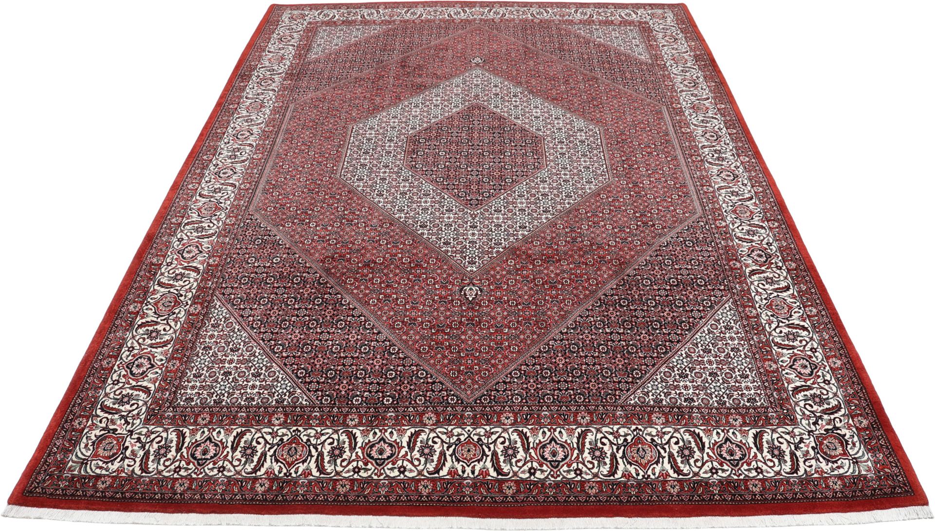 Handgeknüpfter Bijar Perserteppich 255 × 353 cm